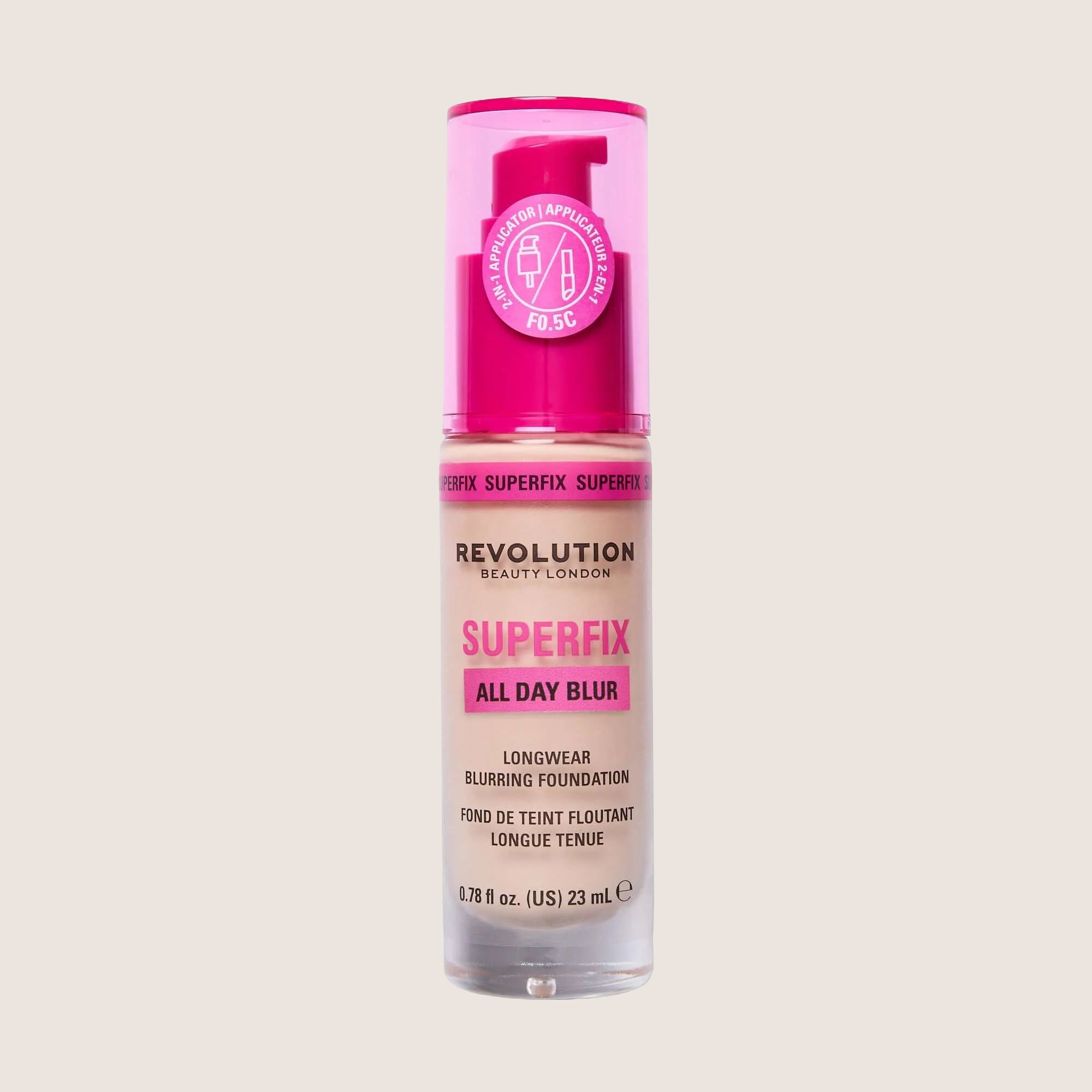 Revolution Superfix Blur Longwear Foundation Flawless Base