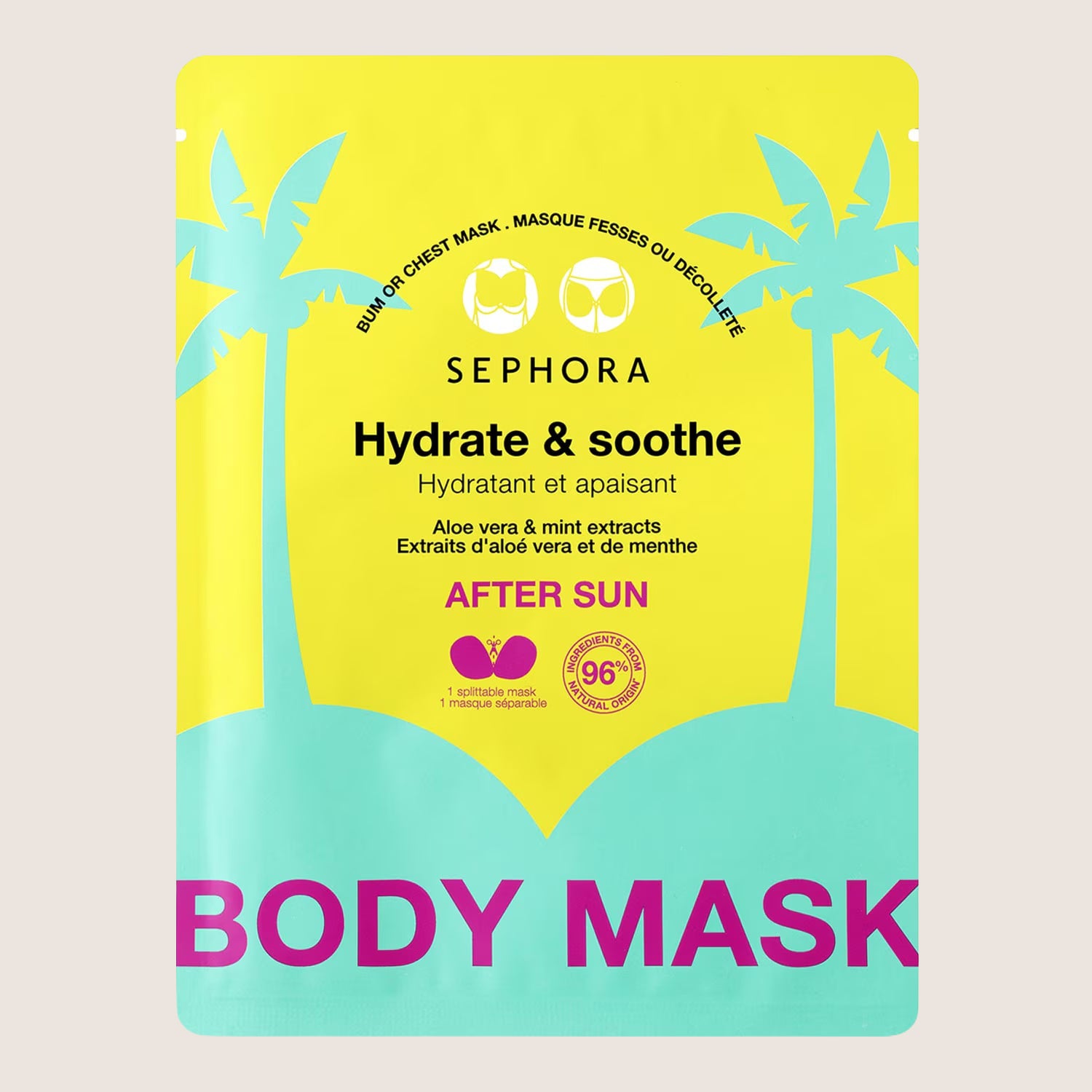 Sephora Collection Hydrate & Soothe After Sun Body Mask Premium Care