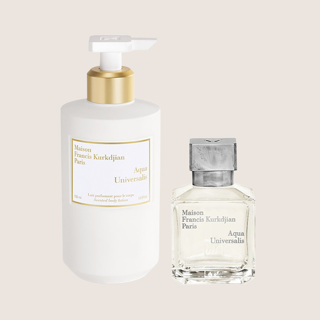 Maison Francis Kurkdjian Unisex Aqua Universalis Scented Body Lotion and Eau de Toilette Clean Fresh Duo Set