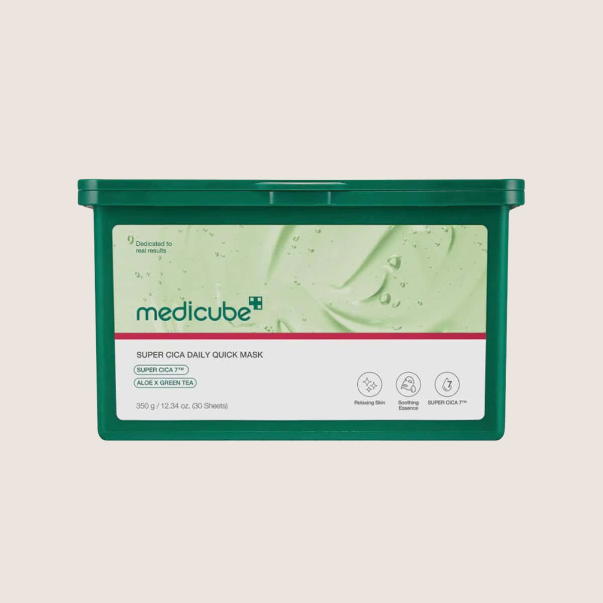 MEDICUBE Super Cica Daily Quick Mask 88% Centella Soothing Sheet Masks 30pcs