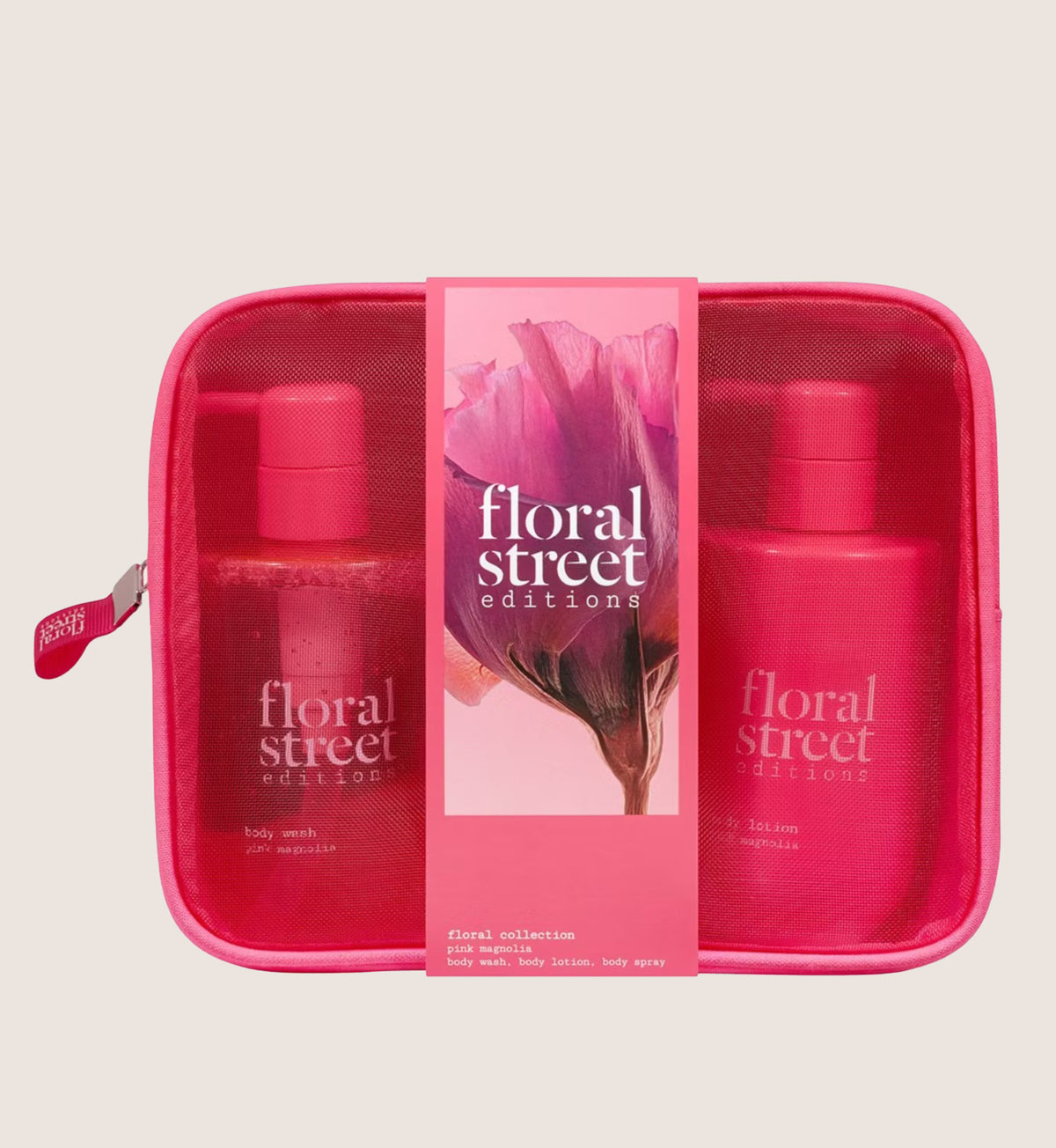 Floral Street Pink Magnolia Floral Collection Bath & Body Gift Set For Her