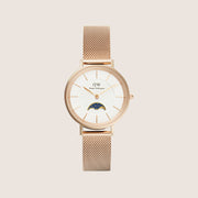 Daniel Wellington Lune Rose Gold White Dial 32mm Watch DW00100773