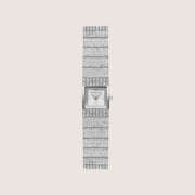 Michael Kors Women's Darrington White Dial Silver Case Watch MK4886