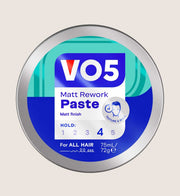 VO5 Matt Rework Hair Paste Long-Lasting Rough Texture 75ml