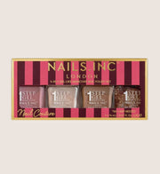 Nails.INC 4-Piece Nail Polish Set Nail Couture Beauty Gift Set For Her
