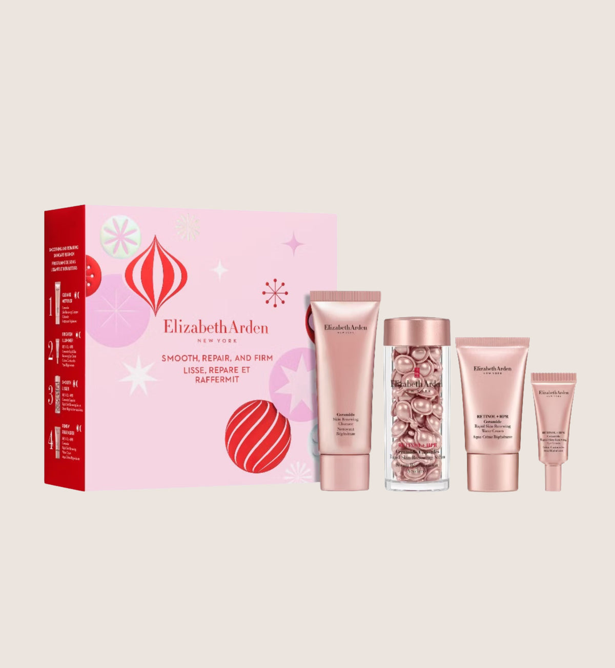 Elizabeth Arden Smooth Repair And Firm 4 Piece Holiday Skincare Gift Set For Her