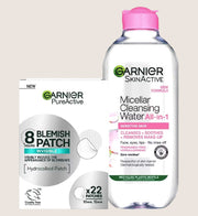 Garnier Micellar and Blemish Patch Bundle Micellar Water & Patch Set