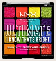 NYX Professional Makeup Ultimate Shadow Palette Vegan 16-Pan - I Know That's Bright