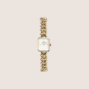 Daniel Wellington Women's Jolie Chain Gold White Dial Watch DW00100836