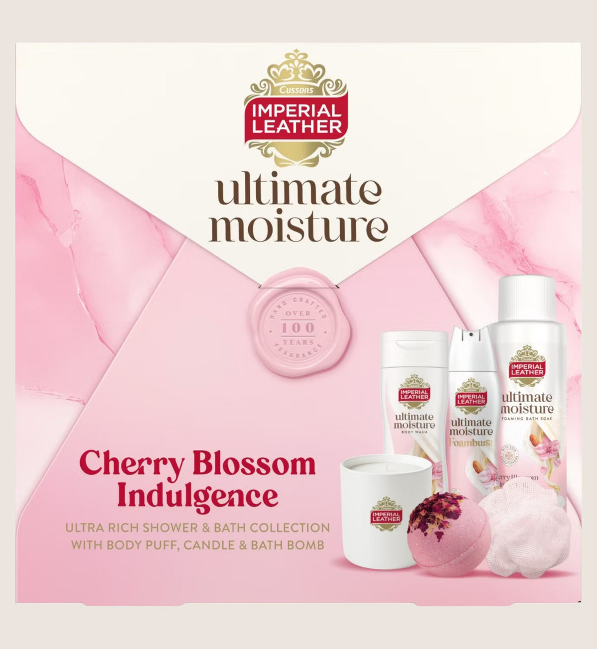 Imperial Leather Cherry Blossom Bath & Body Gift Set For Her