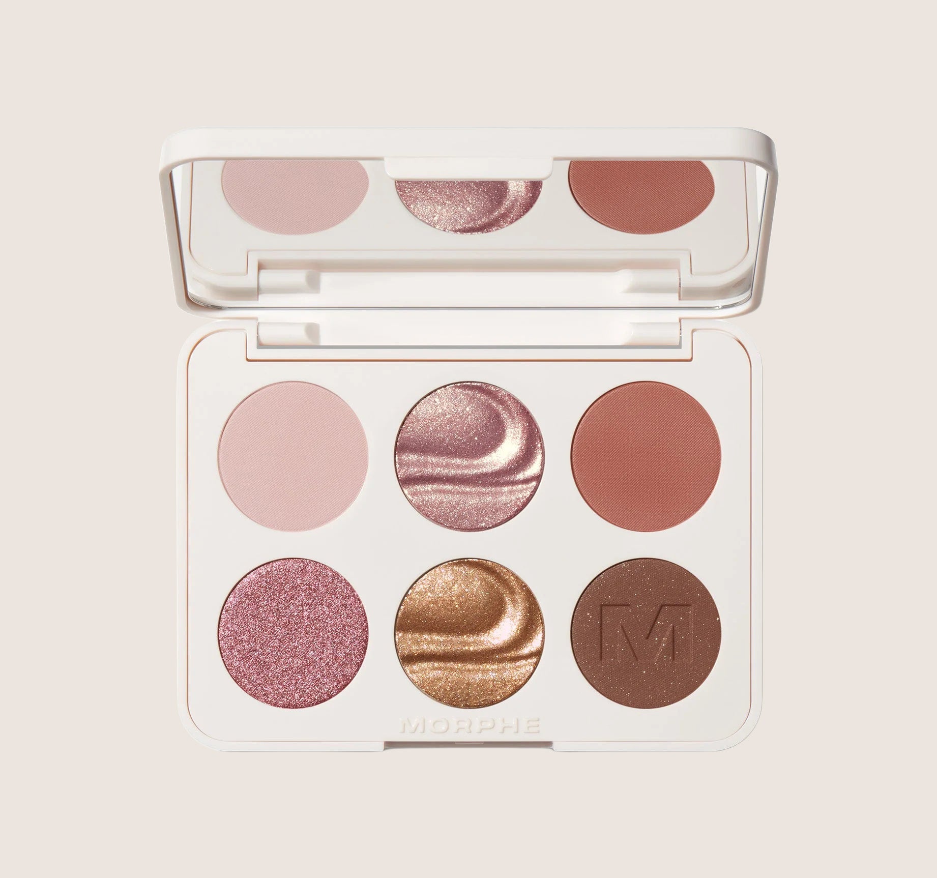 Morphe ChromaPlus 6-Pan Eyeshadow Palette Pigmented