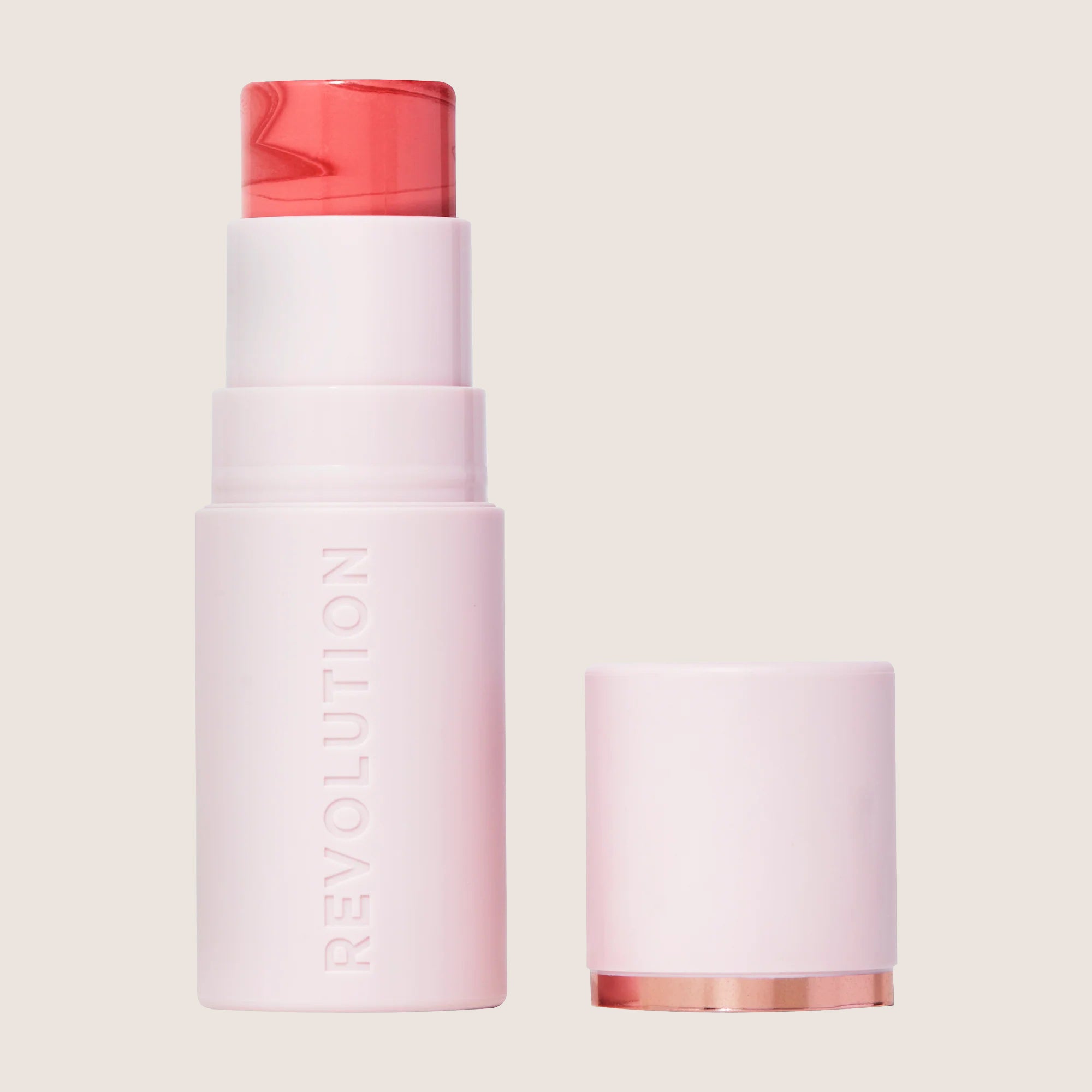 Revolution Skin Silk Marble Blush Stick Pigmented Flush