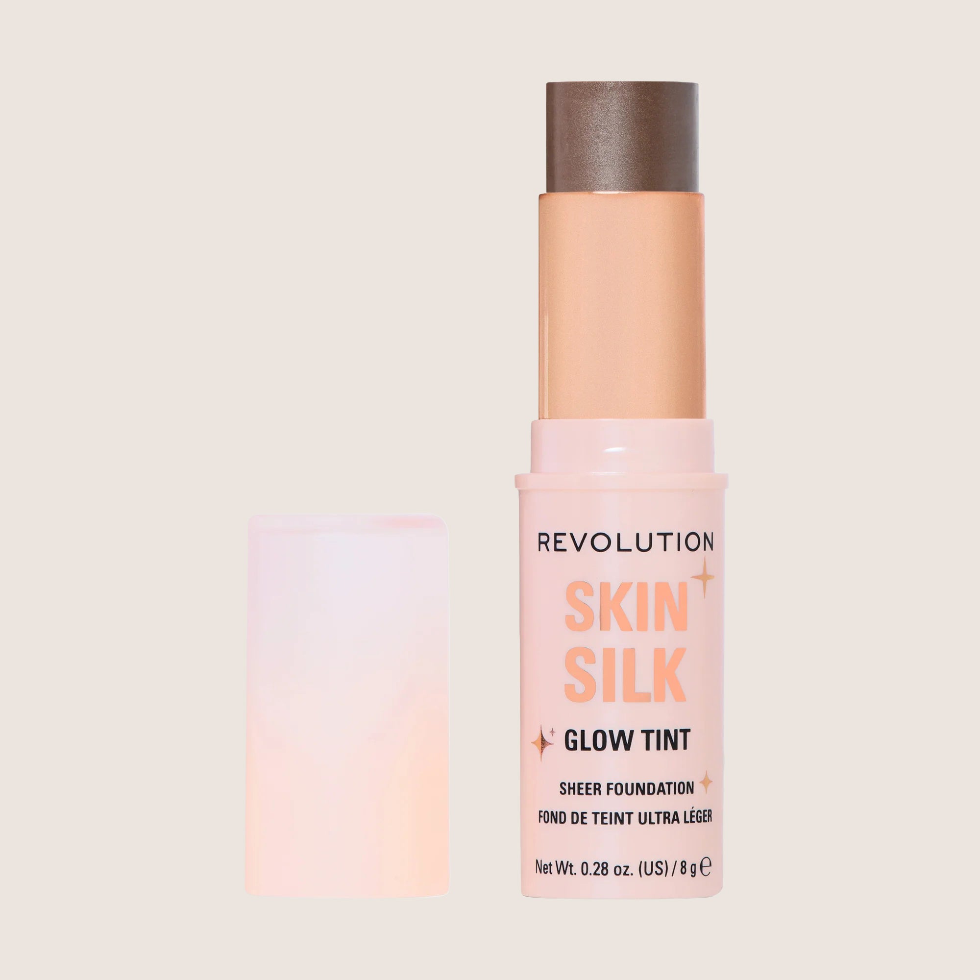 Revolution Skin Silk Glow Tint Sheer Foundation Stick Flawless Base
