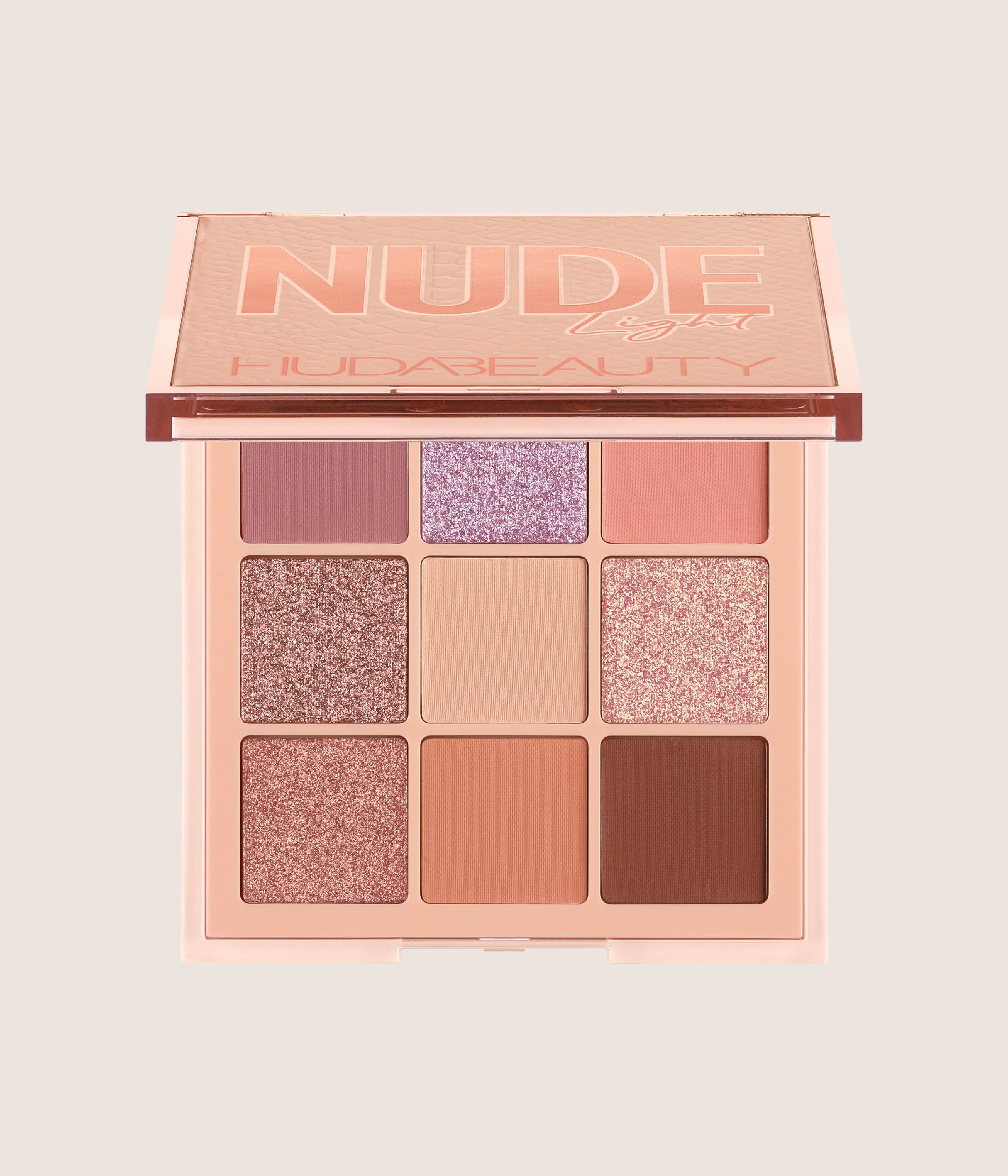 Huda Beauty Nude Obsessions Eyeshadow Palette 9-Shade Universal Matte & Metallic Mini Palette 7.02g