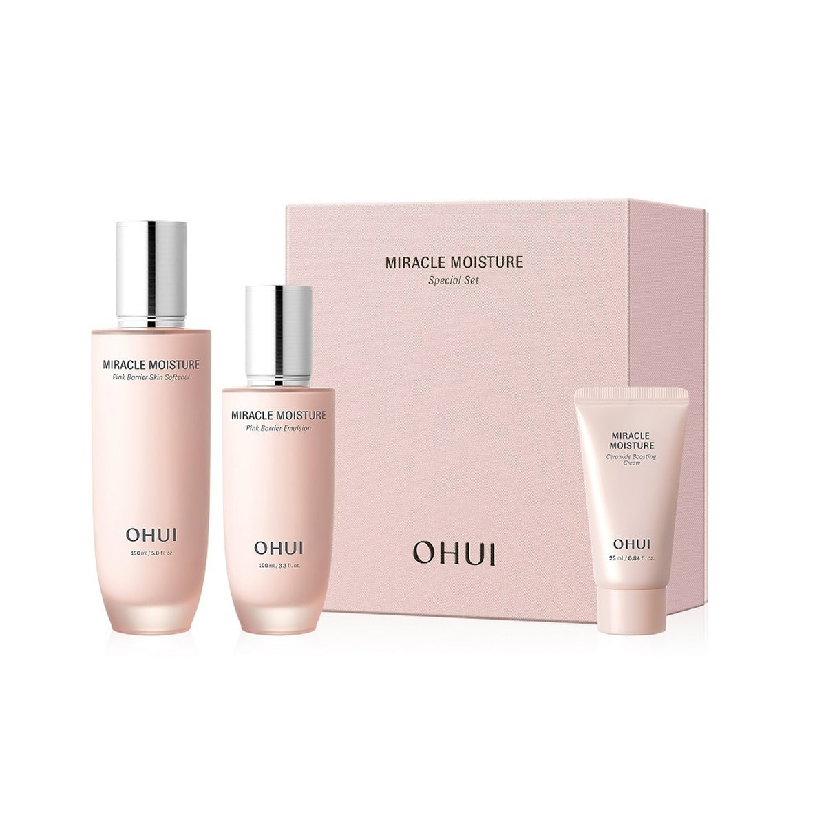 OHUI Miracle Moisture Pink Barrier 2P Special Set
