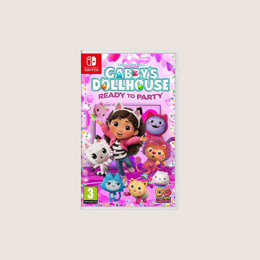 U&I DreamWorks Gabbys Dollhouse: Ready to Party (Outright Games | Nintendo Switch)