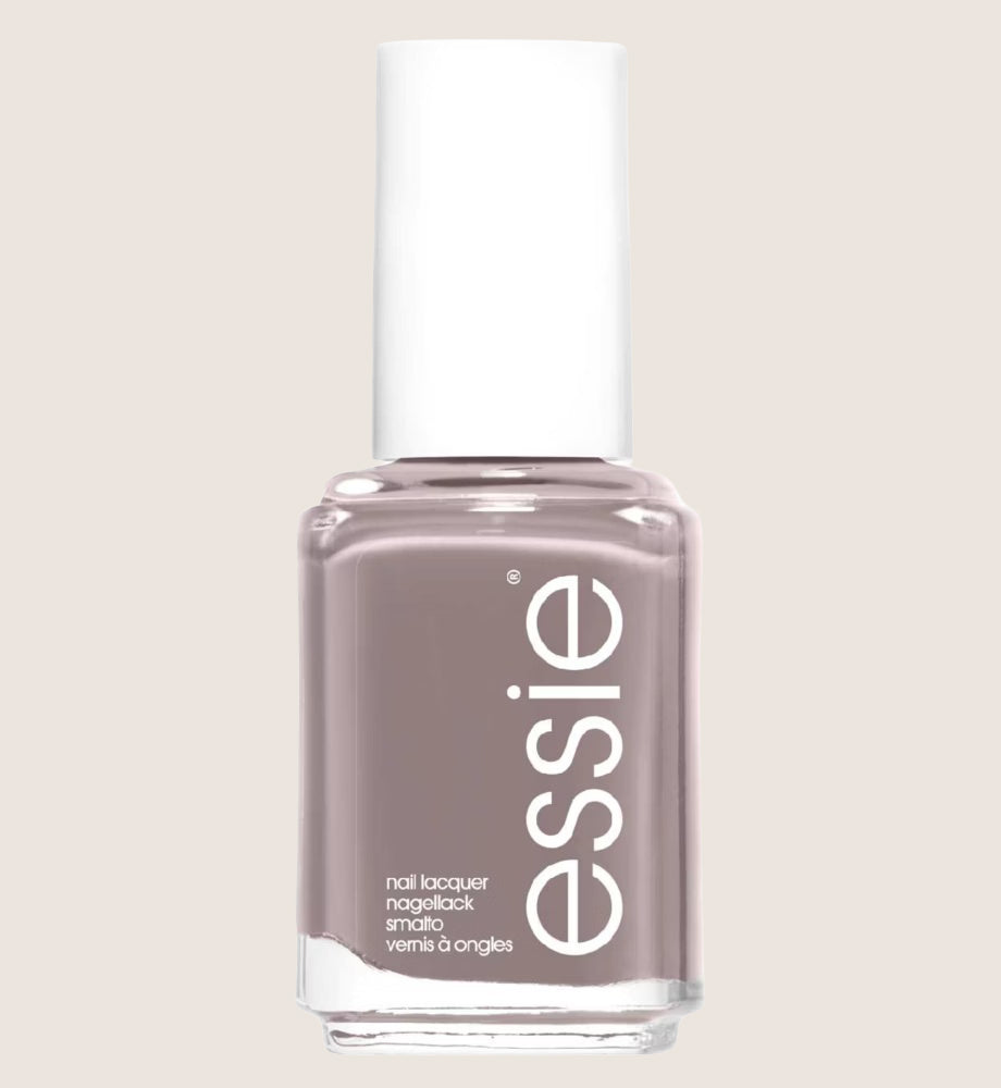 Essie Nail Polish 77 Chinchilly Granite Grey Colour, Original High Shine and High Coverage Nail Polish Premium Quality 13.5 ml