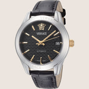 Versace Ladies Greca Watch Automatic Movement Black Dial Date Display VESCA0124