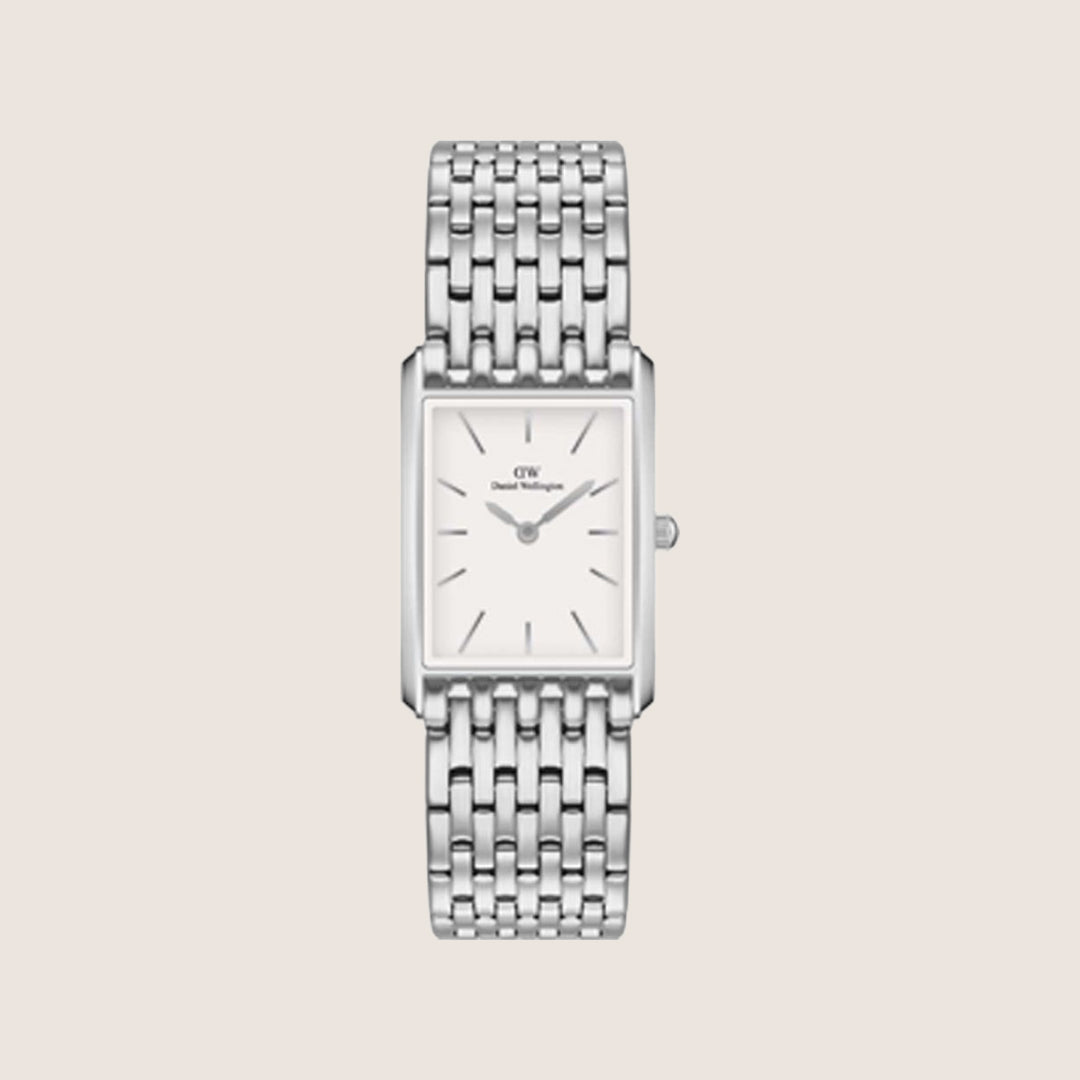 Daniel Wellington Women's Bound Silver Steel White Dial Watch DW00100706