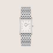 Daniel Wellington Women's Bound Silver Steel White Dial Watch DW00100706