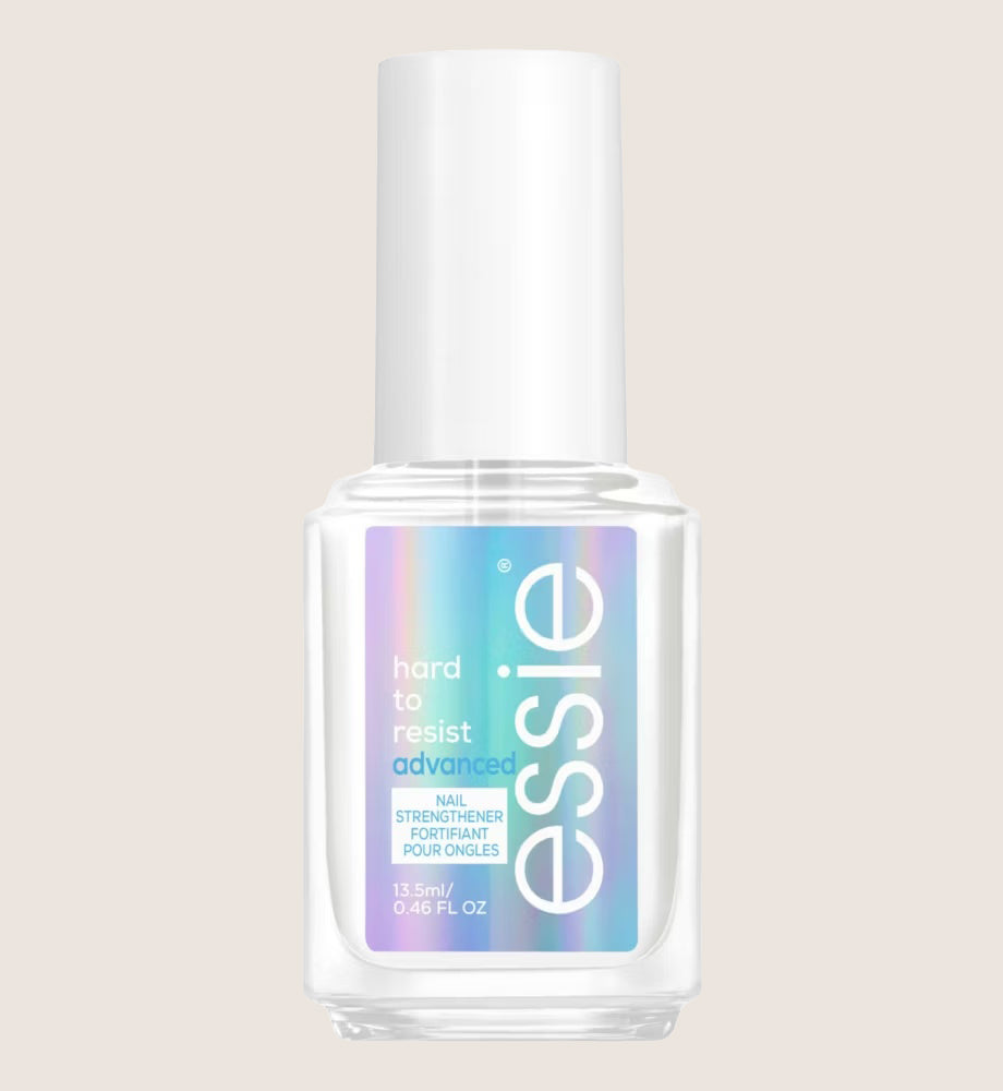 Essie Hard to Resist Advanced Nail Strengthener Clear Strengthens soft, damaged nails using MSM technology