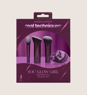 Real Techniques You Glow Girl 4 Piece Beauty Gift Set For Her