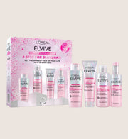 L'Oréal Paris Elvive Ultimate Glycolic Gloss 4 Step For Glass Hair Beauty Gift Set For Her