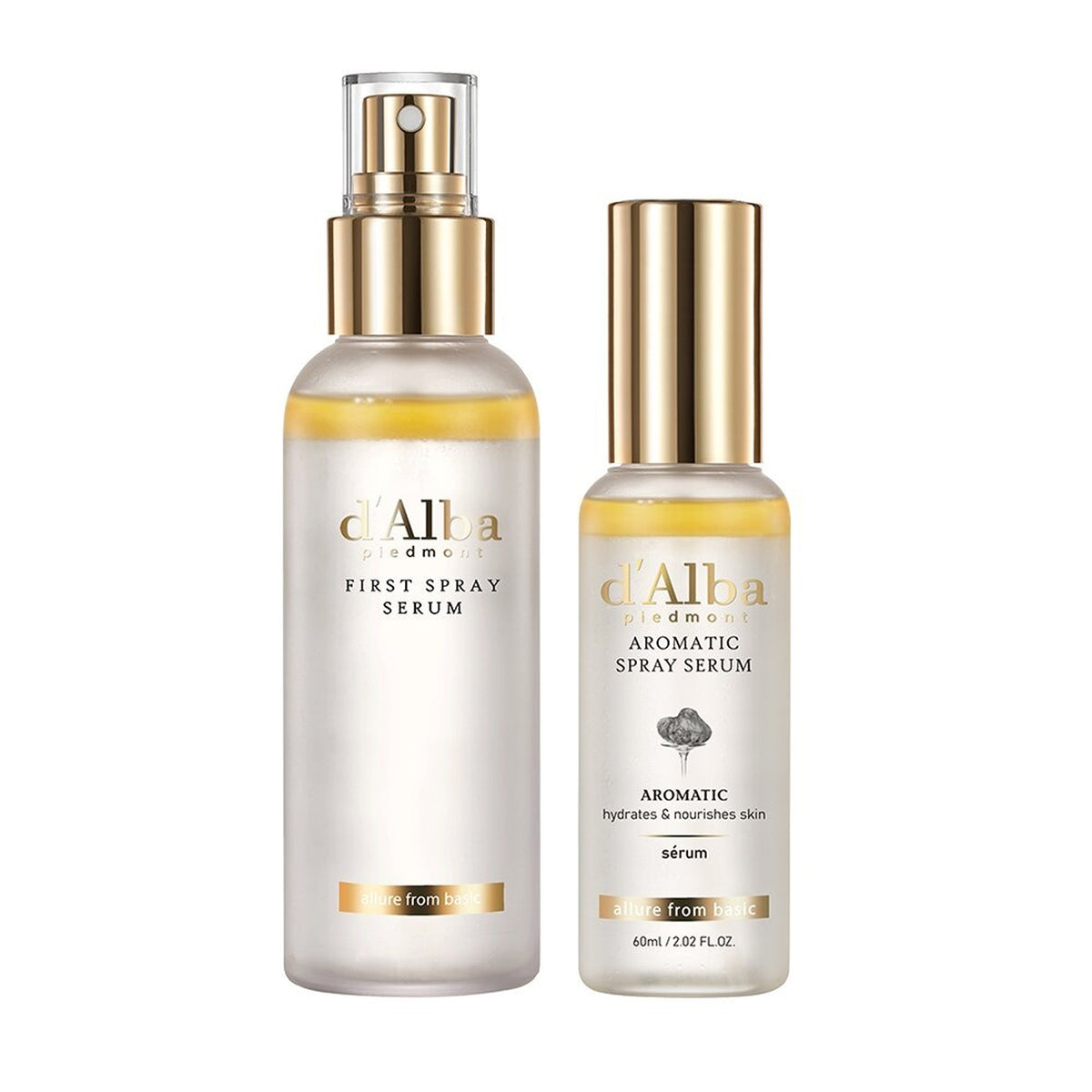 d'Alba First Spray Serum Original & Premium Vegan Mist Serum Gift Set