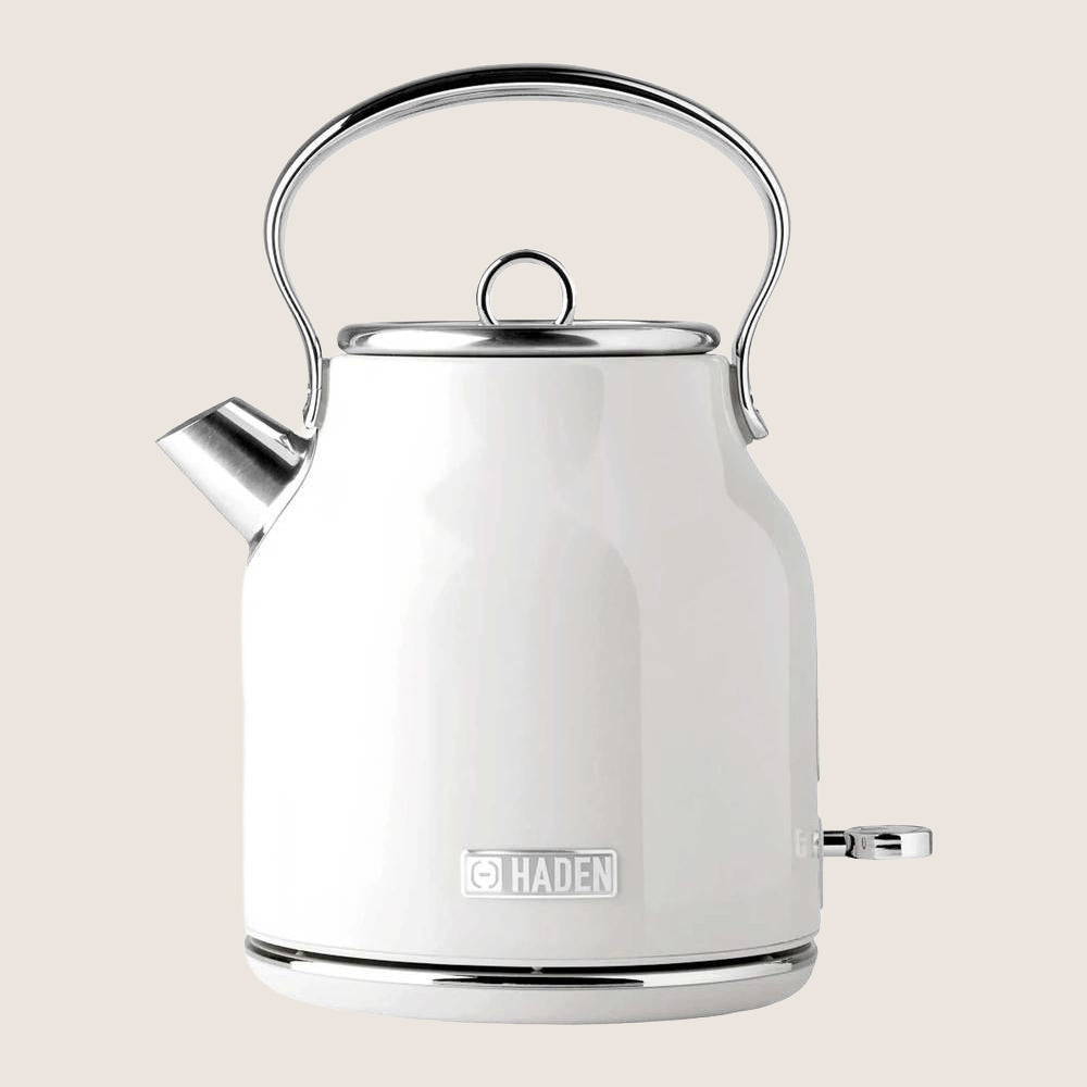HADEN Heritage 203939 Traditional Kettle with Retro Heritage Design 1.7L - Ivory