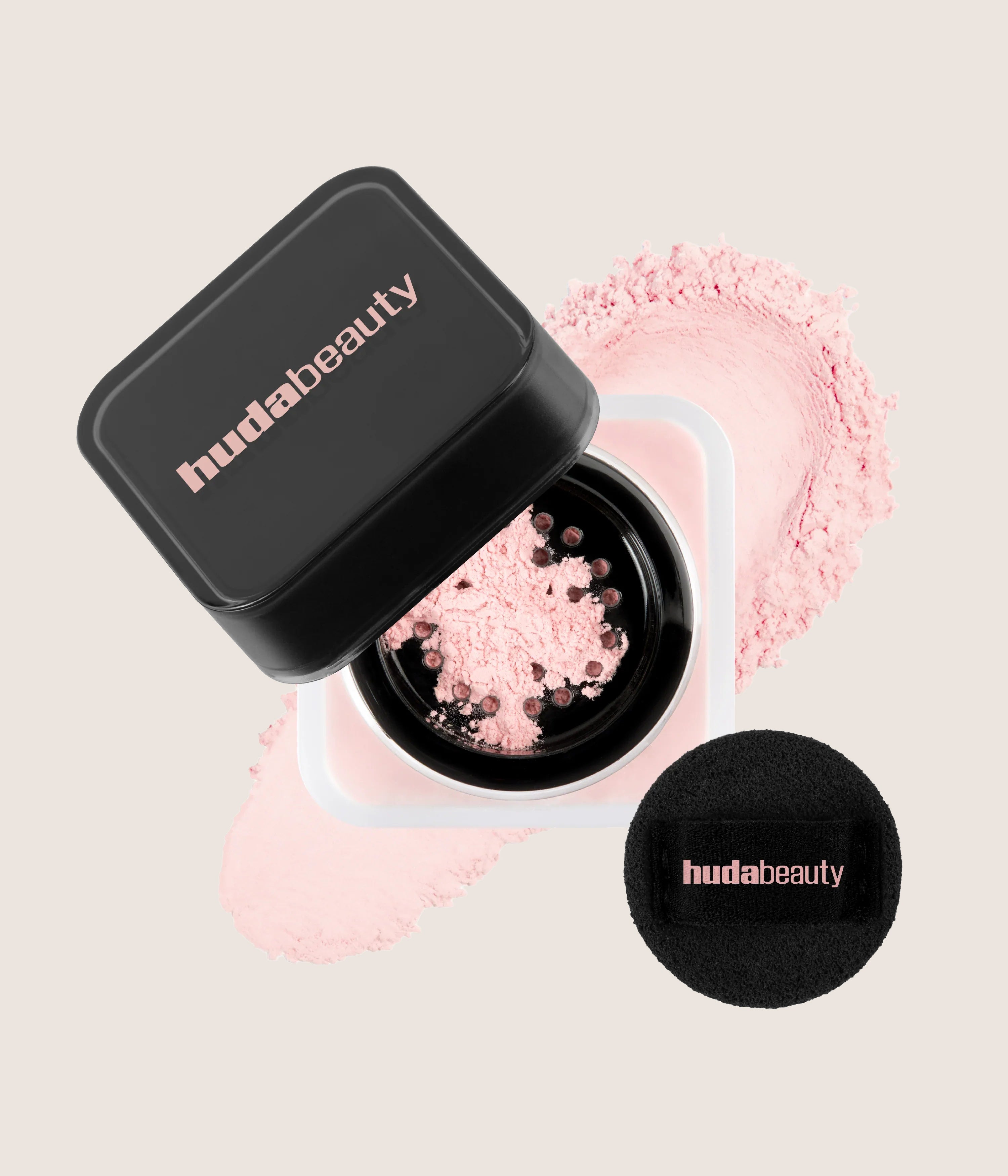 Huda Beauty Mini Easy Bake Loose Baking & Setting Powder 16-Hour Travel-Size Airbrushed Finish 6g