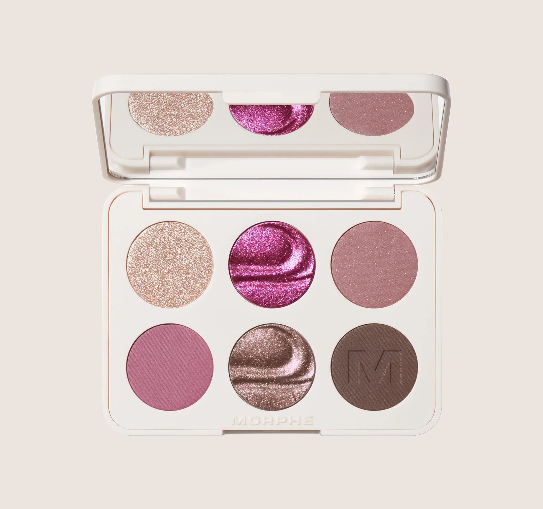Morphe ChromaPlus 6-Pan Eyeshadow Palette Pigmented