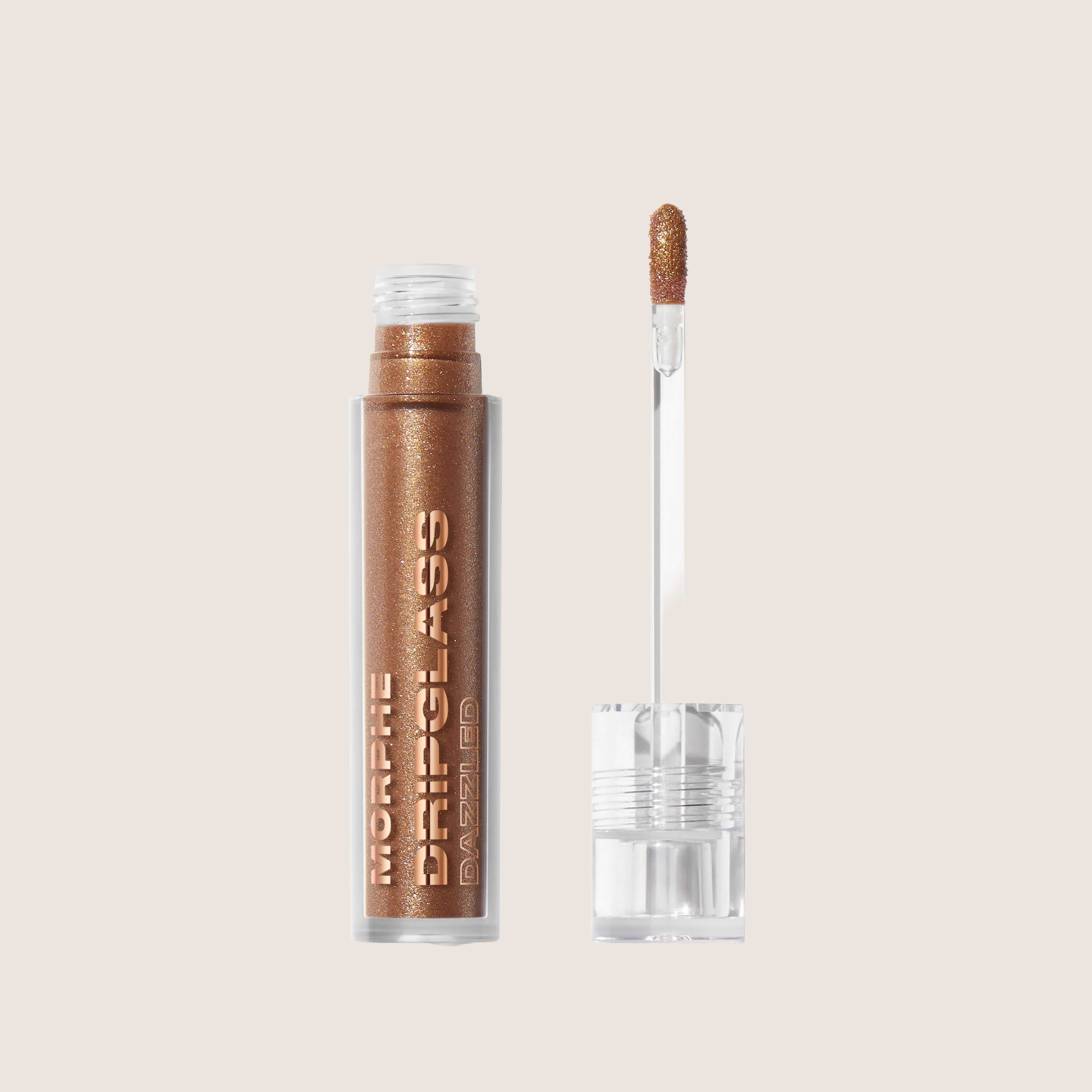 Morphe Dripglass Dazzled High Shimmer Lip Gloss Vibrant Color