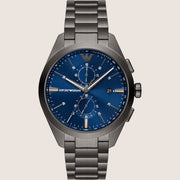 Emporio Armani Mens Watch Gunmetal Stainless Steel Bracelet AR11481