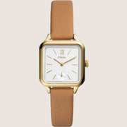Fossil Colleen Brown Leather Strap Watch BQ3909