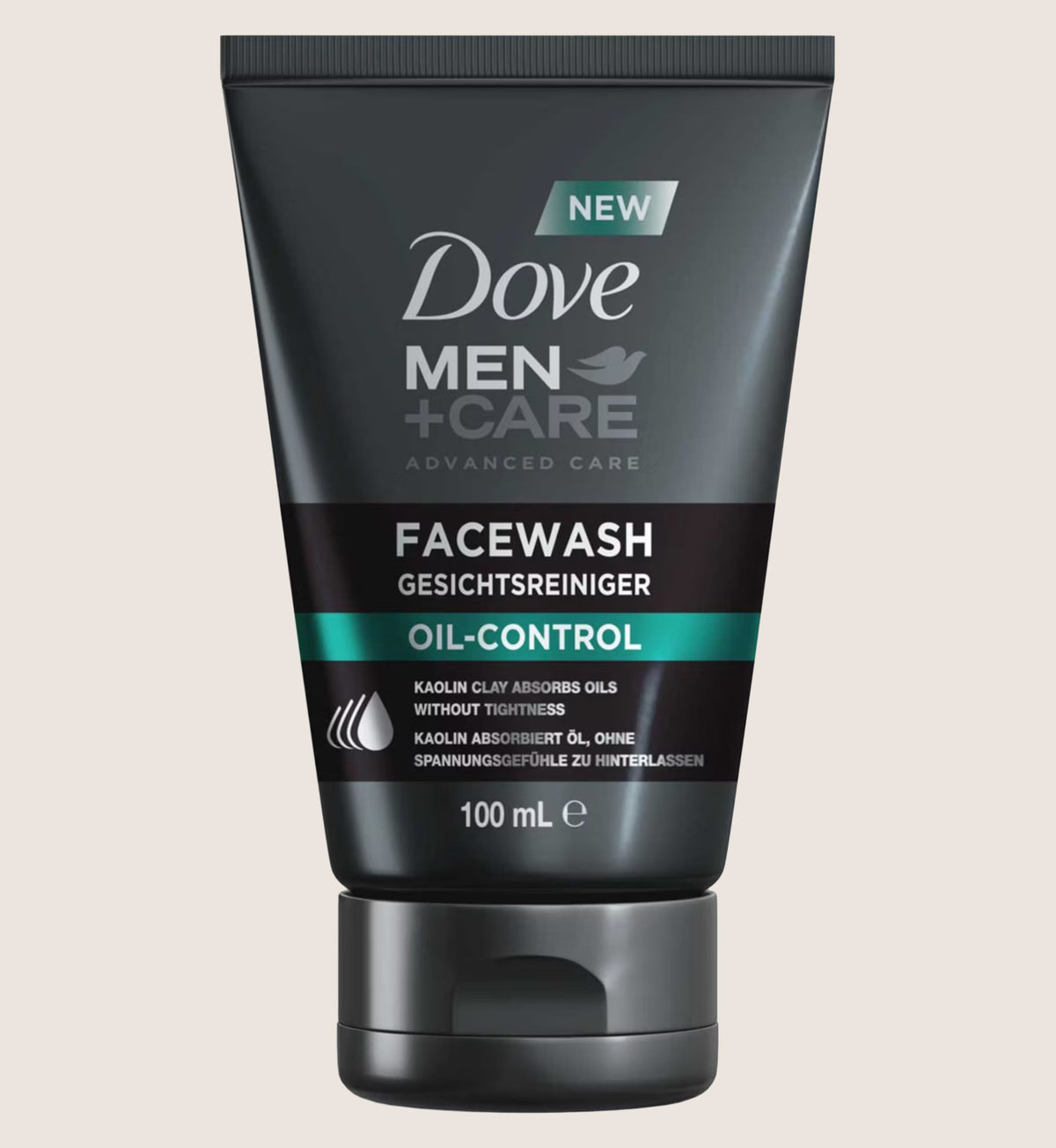 Dove Men+Care Oil Control Face Wash with Kaolin Clay for Oily Skin 100ml