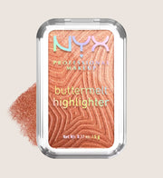 NYX Professional Makeup Buttermelt Highlighter, Powder Highlighter Vegan Formula