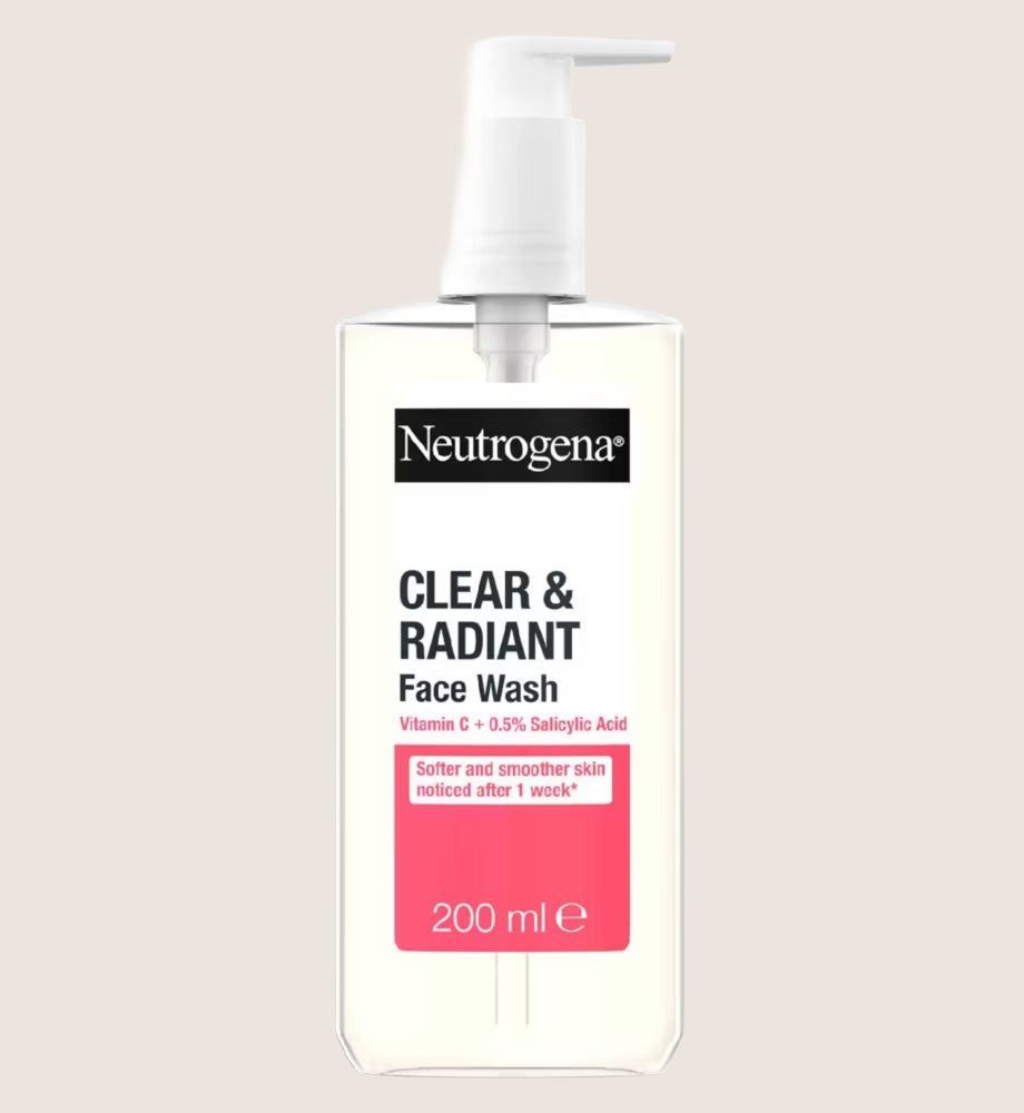 Neutrogena Refreshingly Clear Facial Wash With Vitamin C 200ml