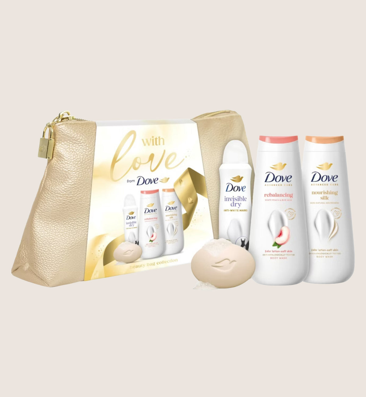 Dove Pamper Beauty Bag Bath & Body Gift Set For Her