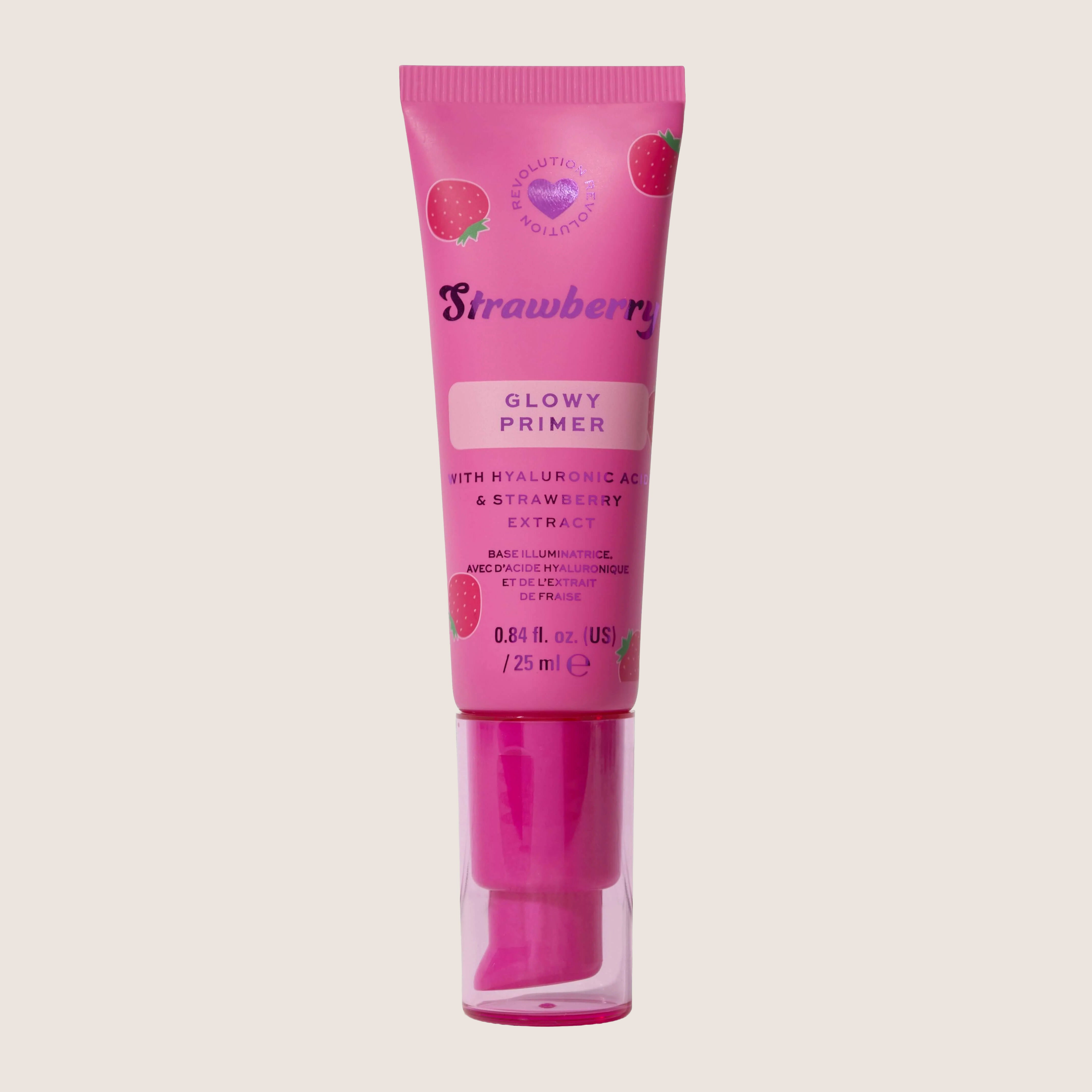 I Heart Revolution Strawberry Glow Primer Premium Formula