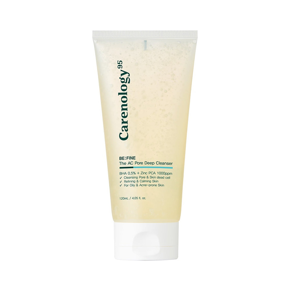 carenology Be:Fine The AC Pore Deep Cleanser 120ml