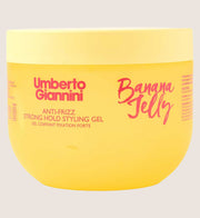 Umberto Giannini Banana Jelly Anti-Frizz Strong Hold Styling Gel Wave Defining 475ml