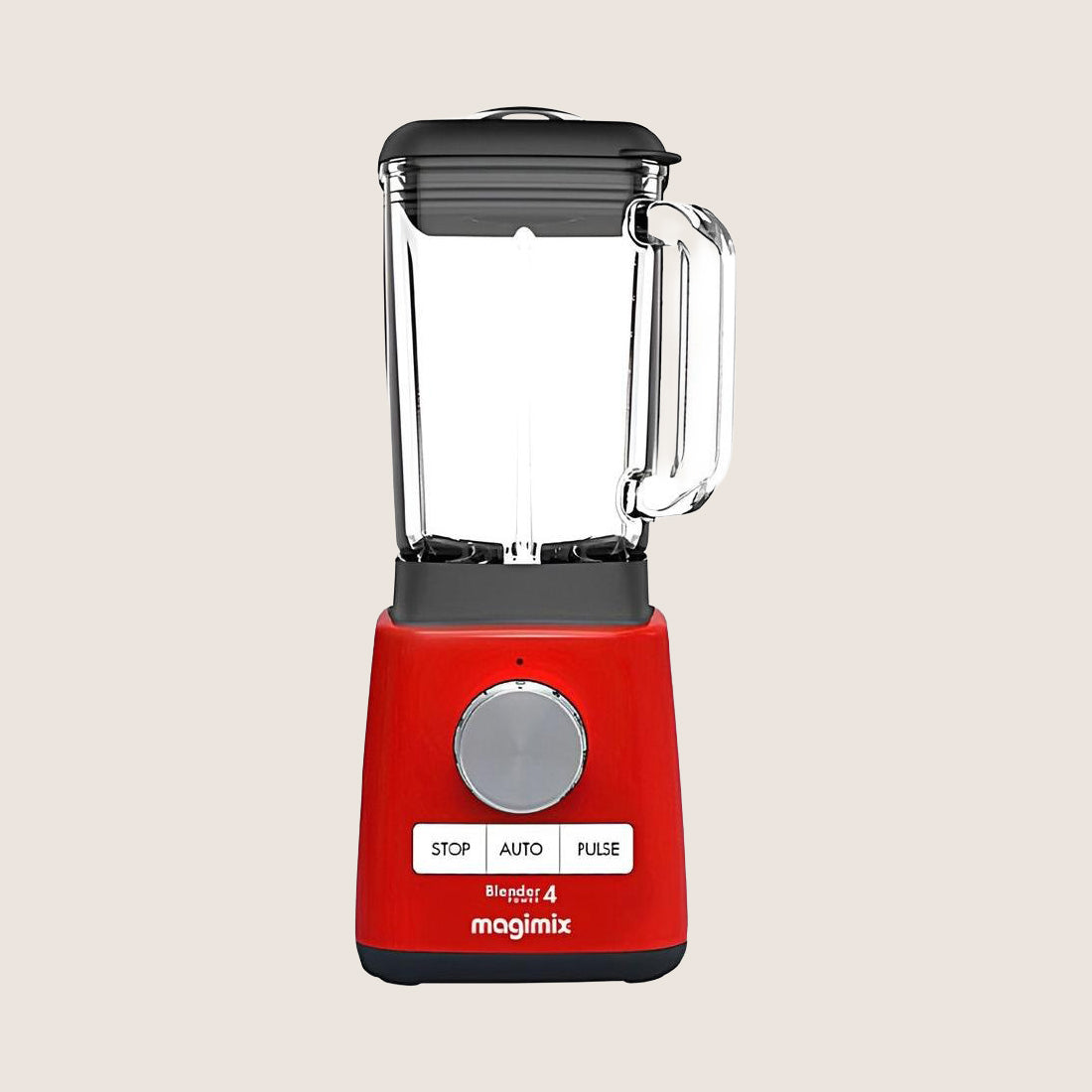 Magimix Power 4 Blender 1200W 4-Speed 1.8L with 4 Accessories - Red
