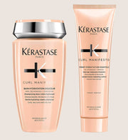 Kérastase Curl Manifesto Shampoo and Conditioner Duo for Curly and Coily Hair, With Manuka Honey and Ceramide Cleansing Formula