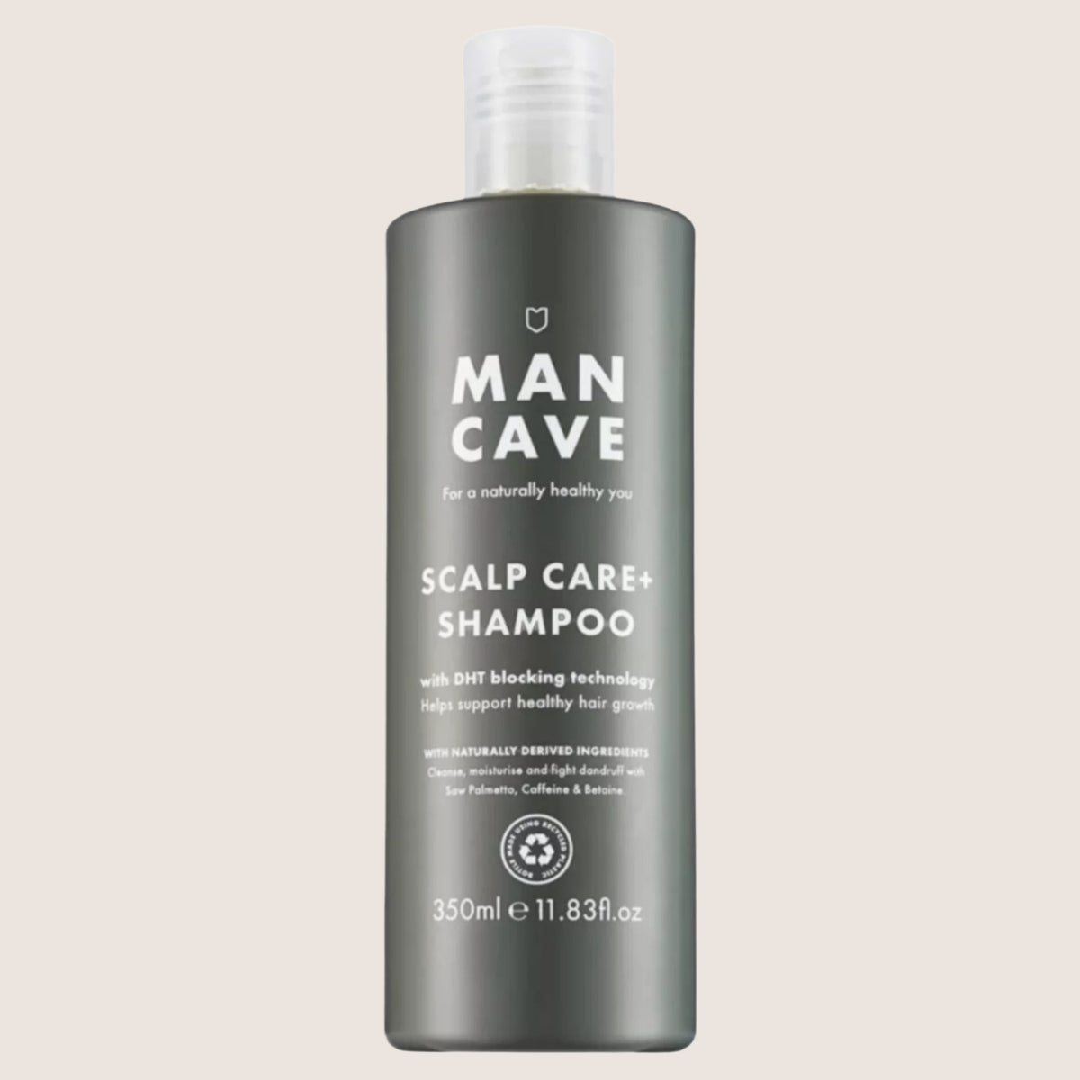 ManCave Scalp Care+ Shampoo Anti-Dandruff with Saw Palmetto 350ml