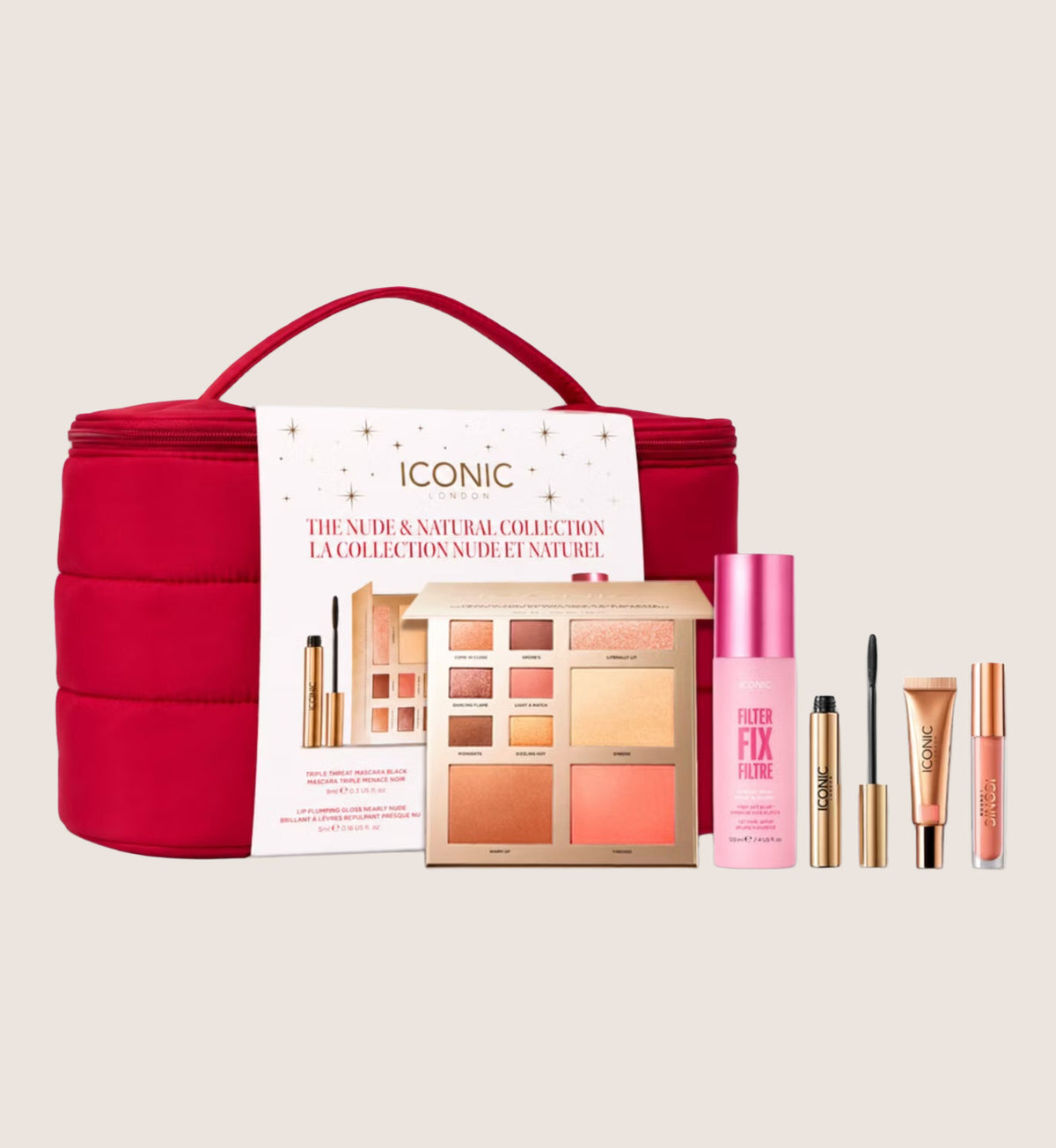 Iconic London The Nude & Natural Collection Beauty Gift Set For Her