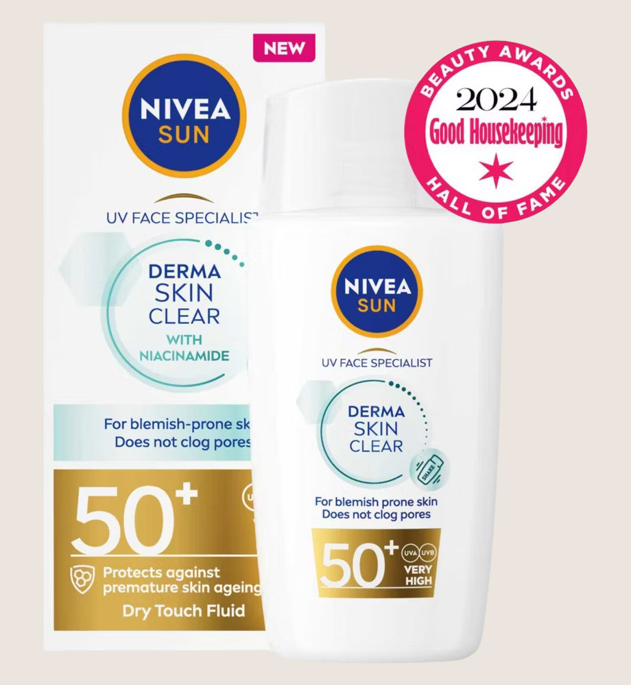 NIVEA SUN UV Face Derma Blemish Control Anti-Blemish Complex Sun Fluid SPF50+ 40ml