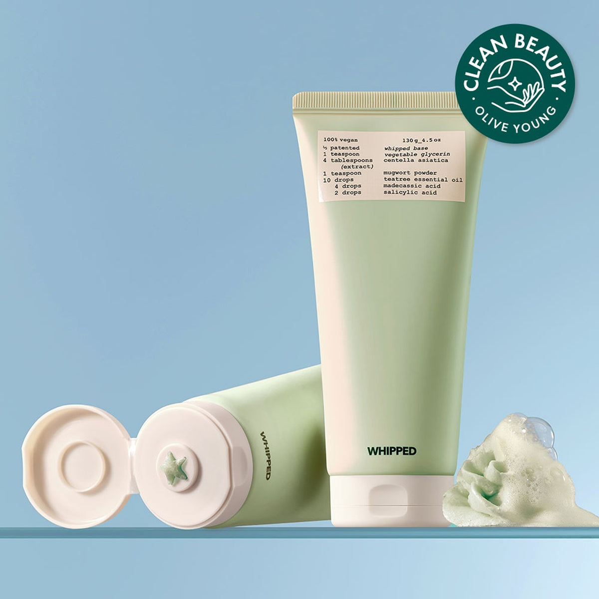 Whipped Vegan Pack Cleanser 130g