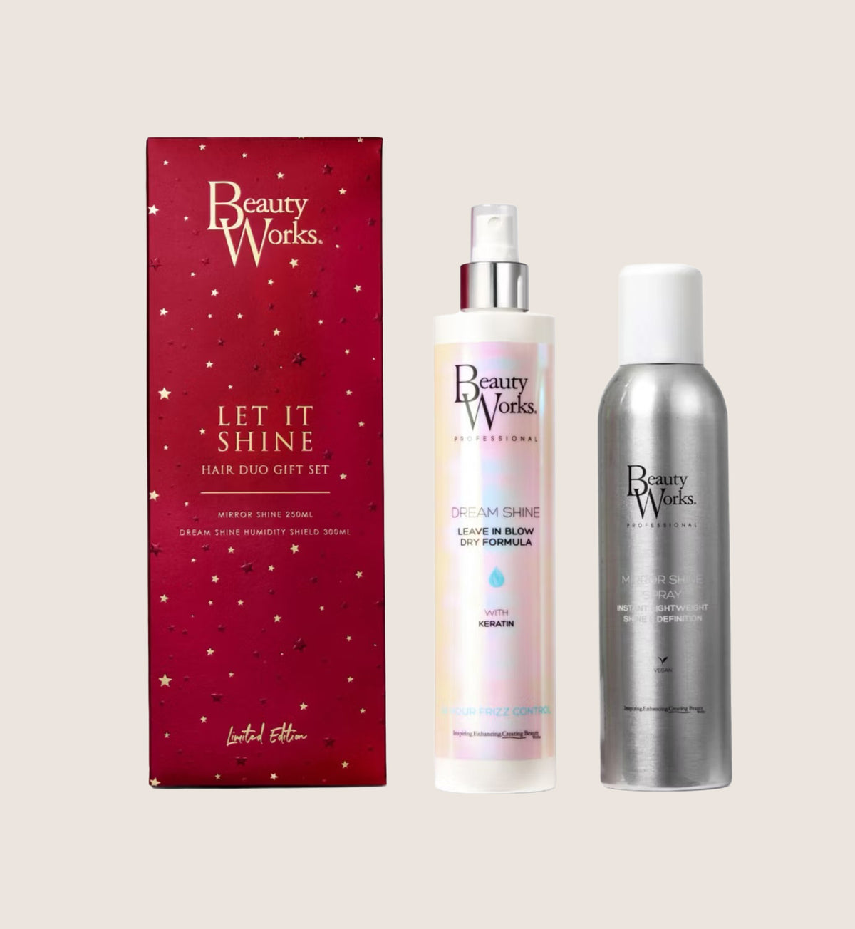 Beauty Works Let It Shine Beauty Gift Set For Her