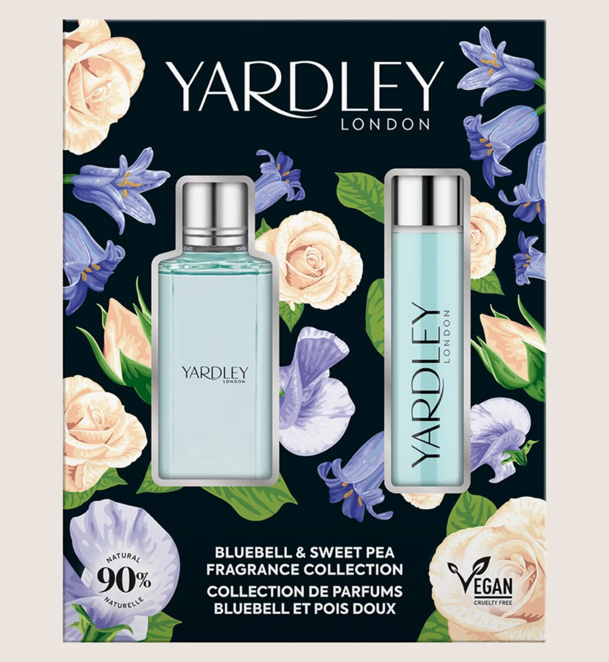 Yardley London Bluebell And Sweet Pea Fine Fragrance Collection Fragrance Gift Set For Her