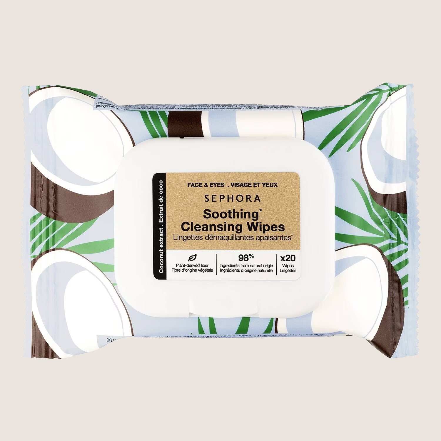 Sephora Collection Micellar Cleansing Wipes Makeup Removal & Hydration x20